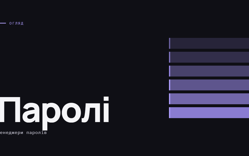 AI-ілюстрація: Паролі — менеджери паролів.