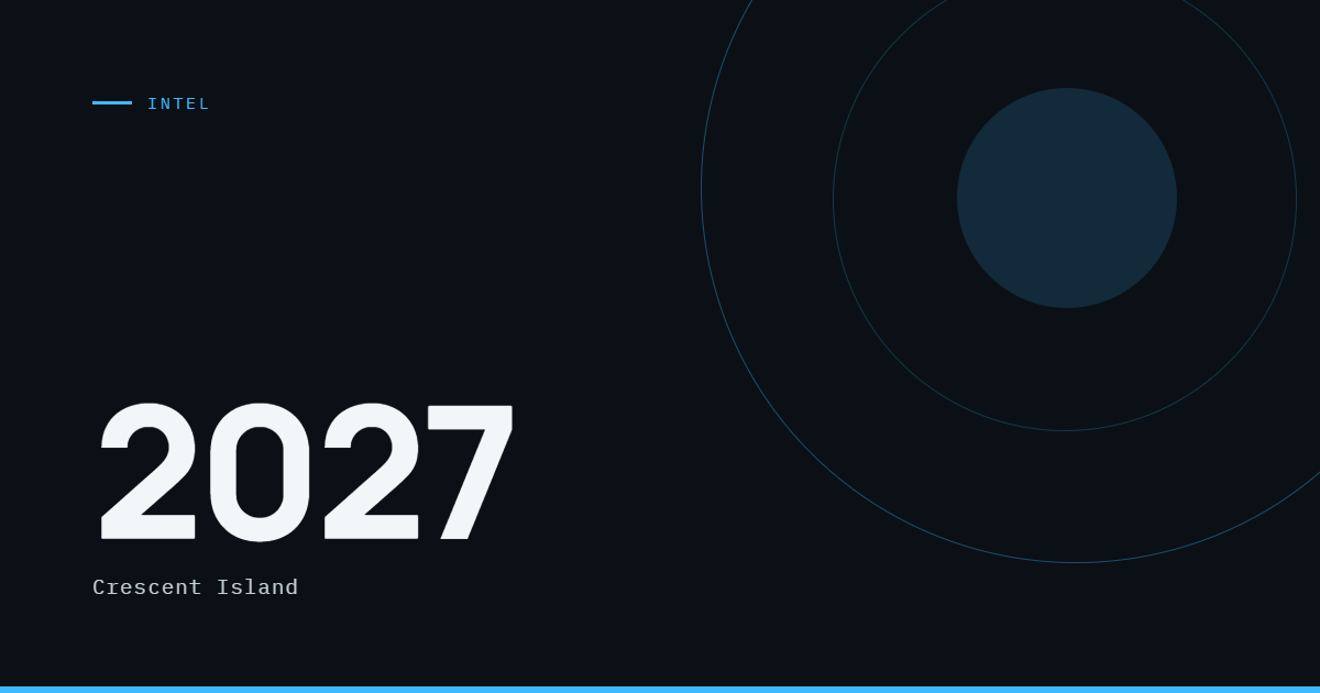 AI-ілюстрація: Intel Crescent Island — 2027.